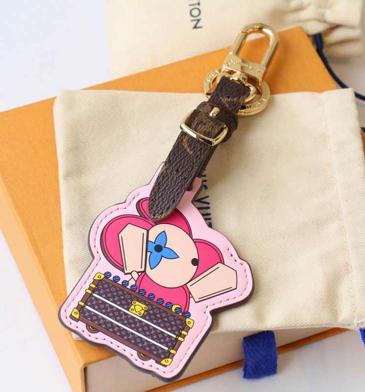 LV keyring 太阳花行李箱