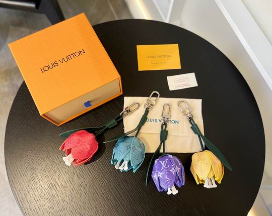 LV keyring 玫瑰花