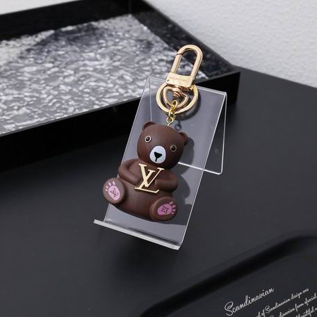 LV keyring 黄檀木小熊