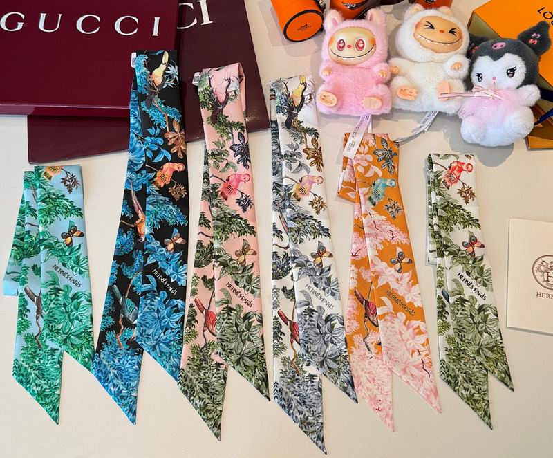 Hermes silk ribbon