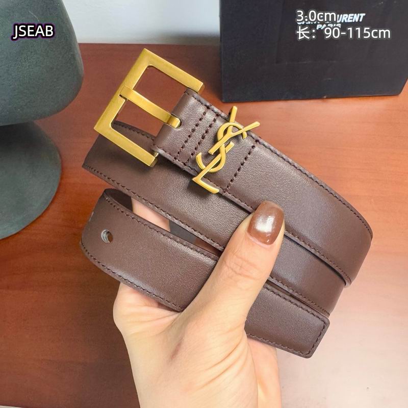YSL belt 30mmX90-115cm 8L04