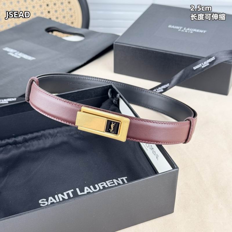 YSL belt 25mm伸缩长短 8L03