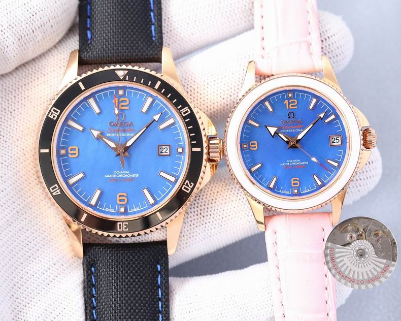 Omega men 41mm women 33mm M138