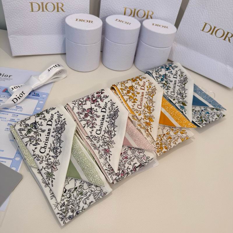 Dior 丝带飘带发带