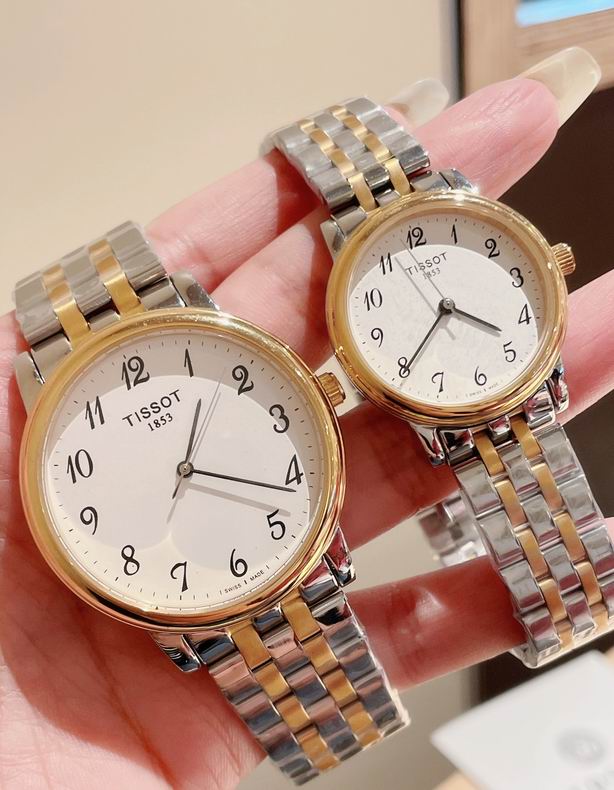 Tissot women 30mm  men 40mm 091506